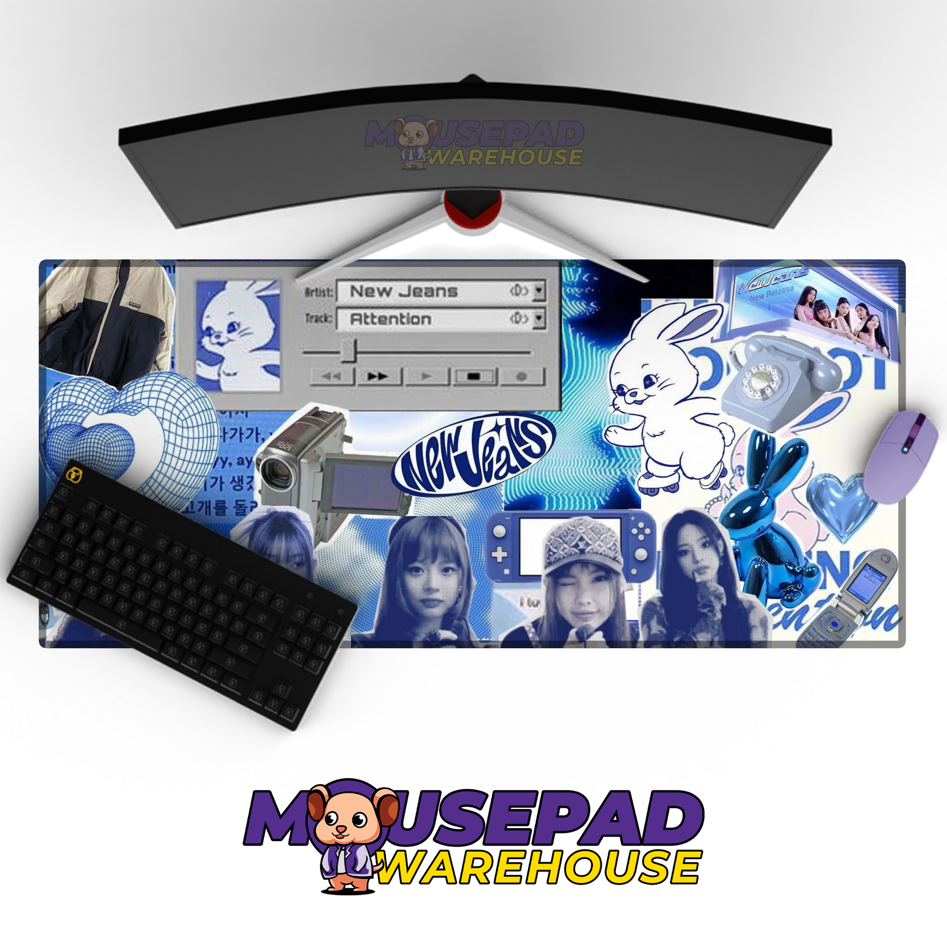 NewJeans V9 Mousepad Mockup