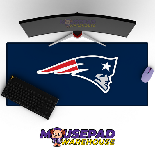 New England Patriots V11 Mousepad Deskmat Mockup