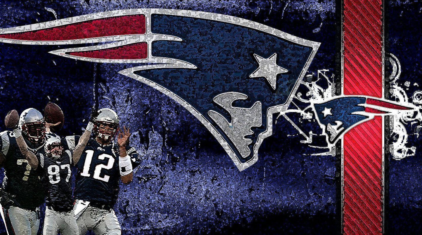 New England Patriots V14 Mousepad Deskmat