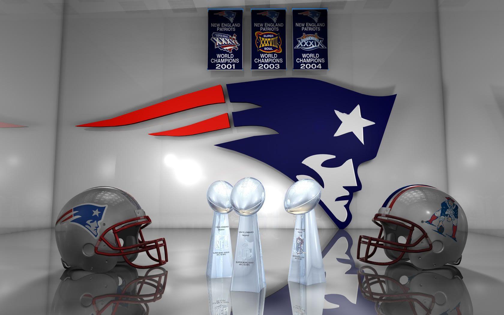 New England Patriots V18 Mousepad Deskmat