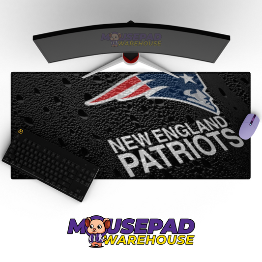 New England Patriots V1 Mousepad Deskmat Mockup