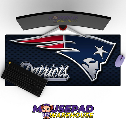 New England Patriots V20 Mousepad Deskmat Mockup