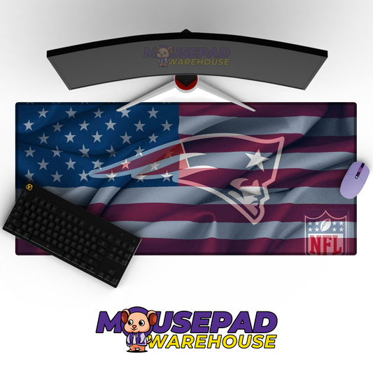 New England Patriots V24 Mousepad Deskmat Mockup
