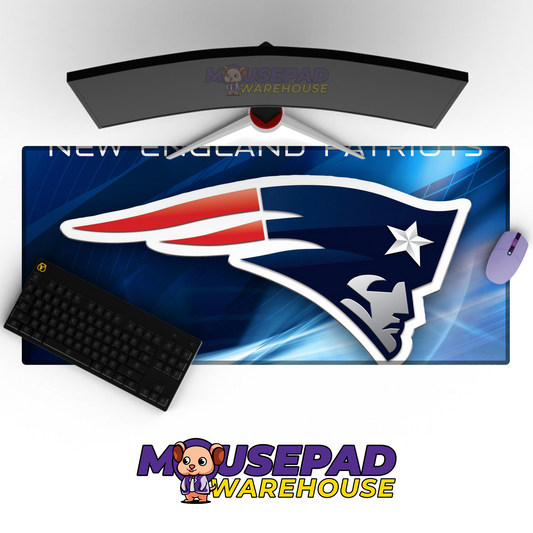 New England Patriots V28 Mousepad Deskmat Mockup