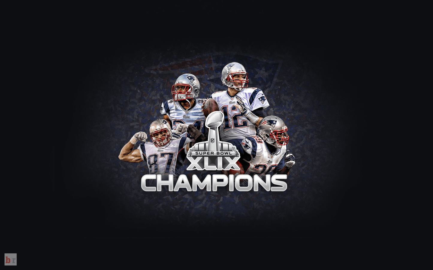 New England Patriots V29 Mousepad Deskmat