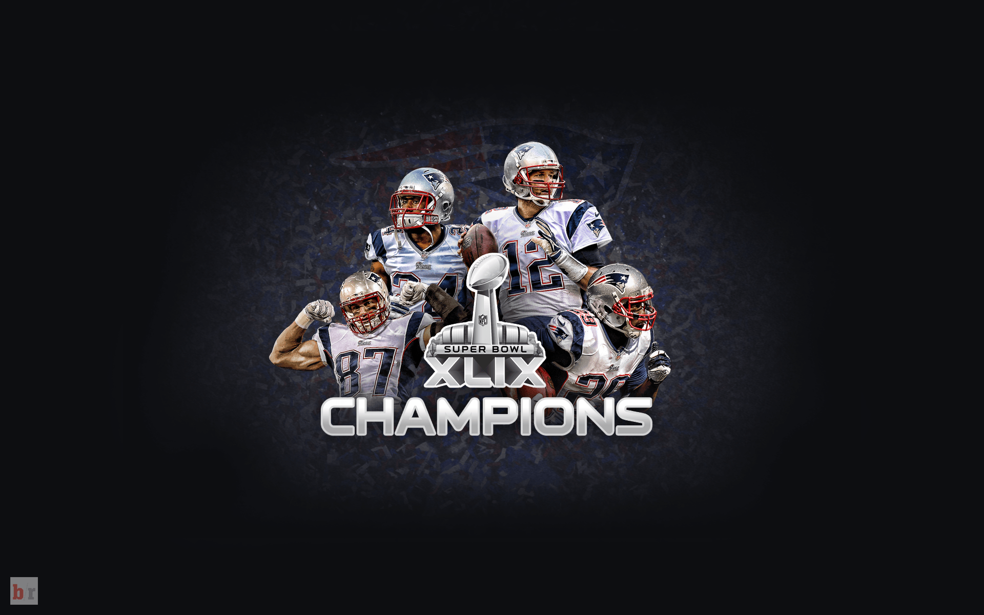 New England Patriots V29 Mousepad Deskmat