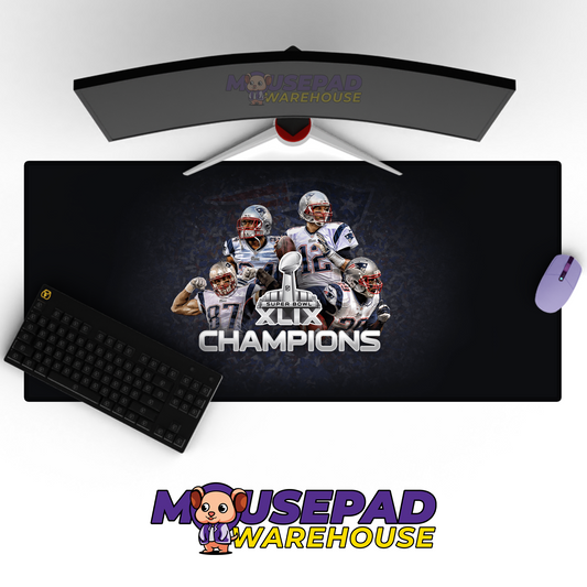 New England Patriots V29 Mousepad Deskmat Mockup