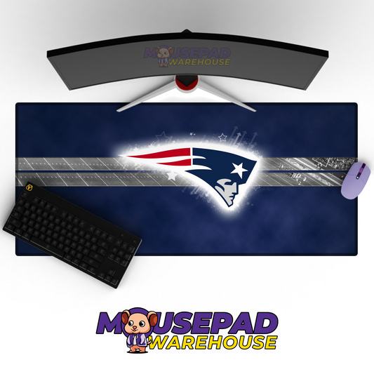 New England Patriots V3 Mousepad Deskmat Mockup