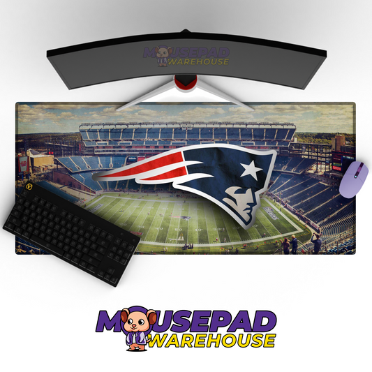 New England Patriots V8 Mousepad Deskmat Mockup