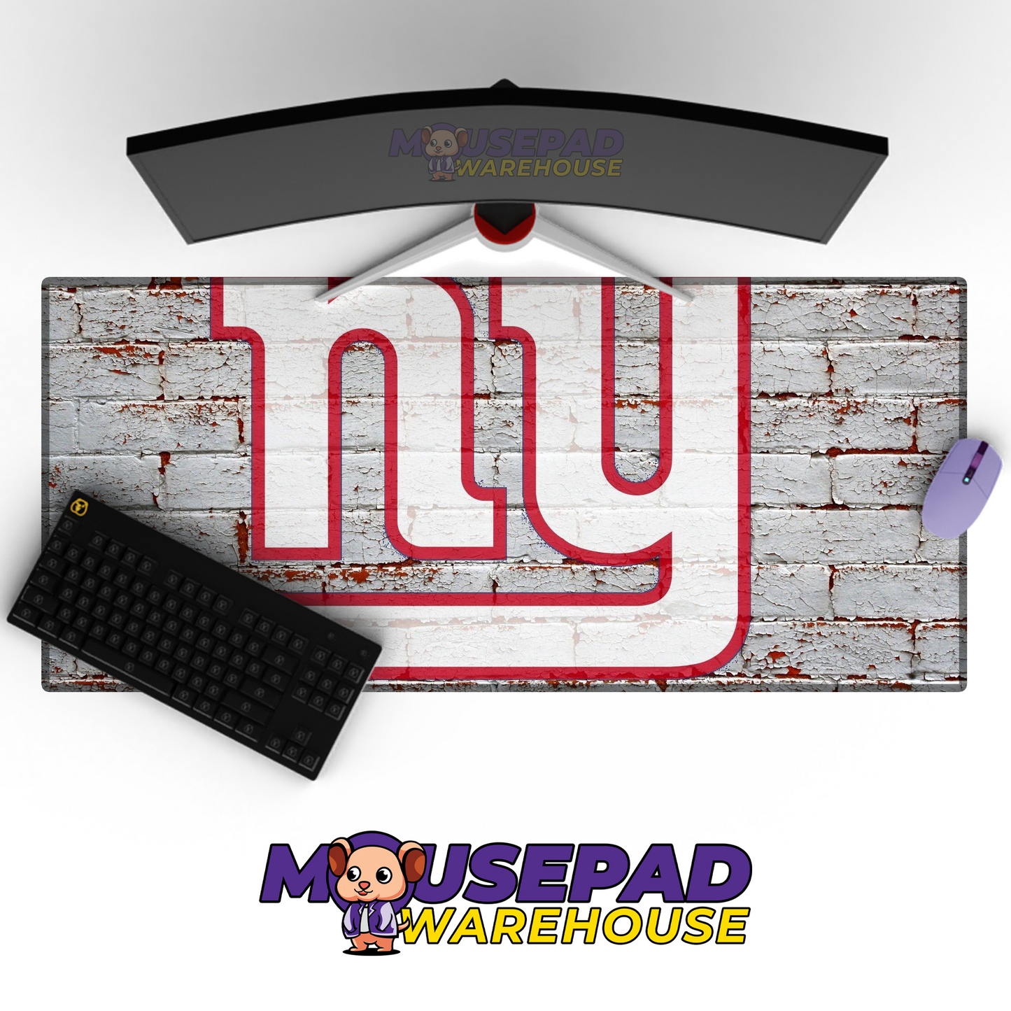 New York Giants V10 Mousepad Deskmat Mockup