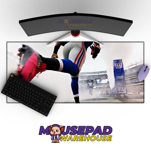 New York Giants V13 Mousepad Deskmat Mockup