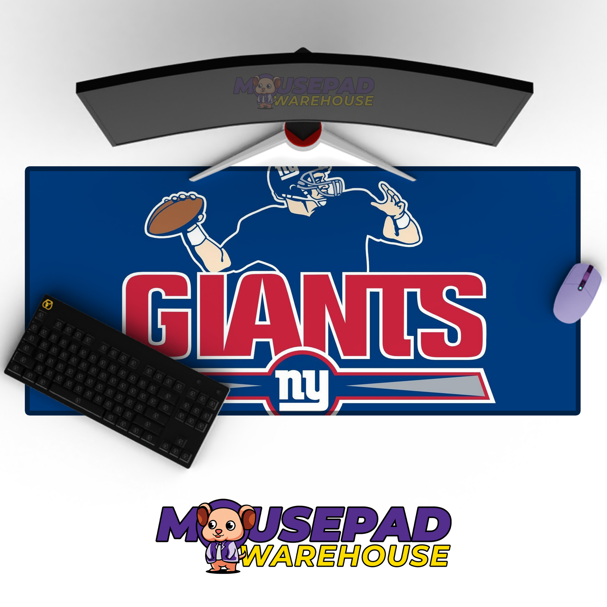 New York Giants V14 Mousepad Deskmat Mockup