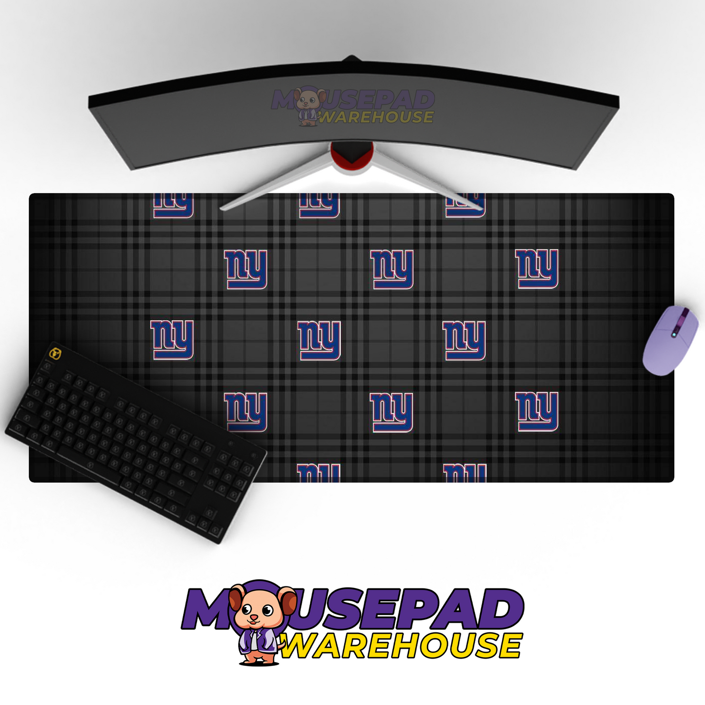 New York Giants V15 Mousepad Deskmat Mockup