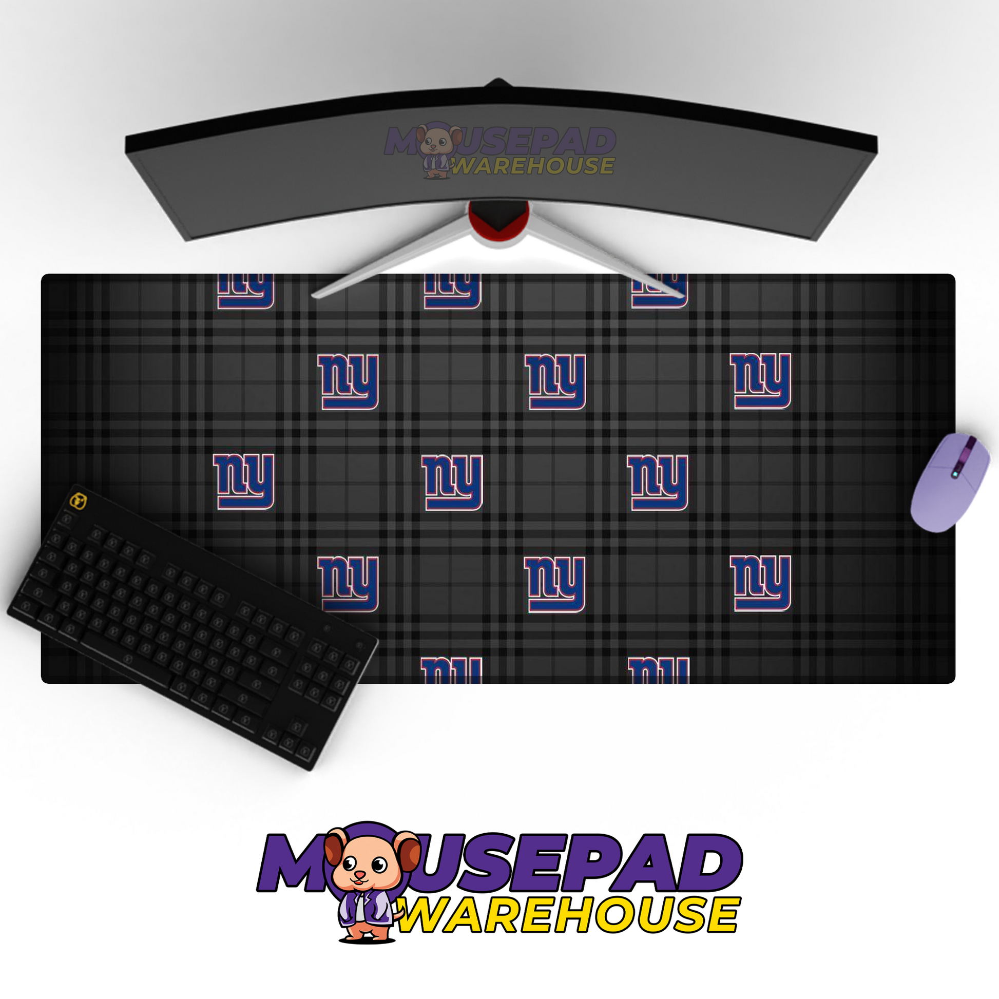 New York Giants V15 Mousepad Deskmat Mockup