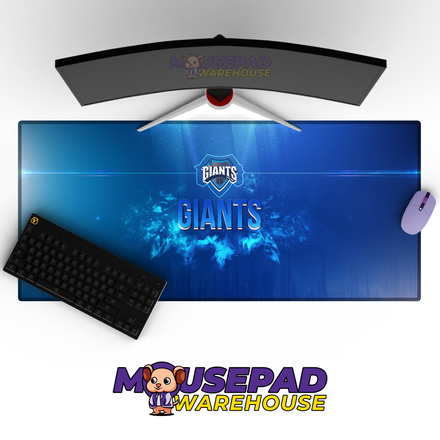 New York Giants V24 Mousepad Deskmat Mockup
