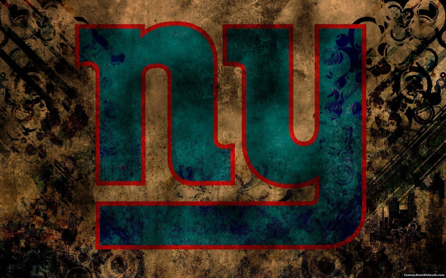 New York Giants V25 Mousepad Deskmat