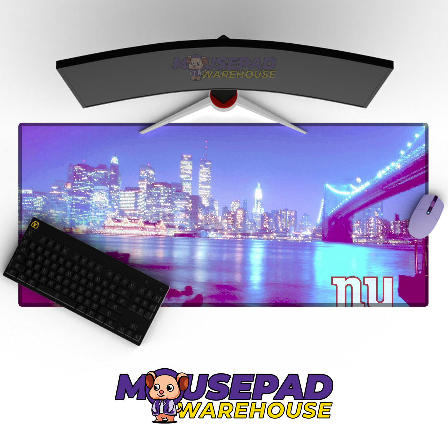 New York Giants V27 Mousepad Deskmat Mockup