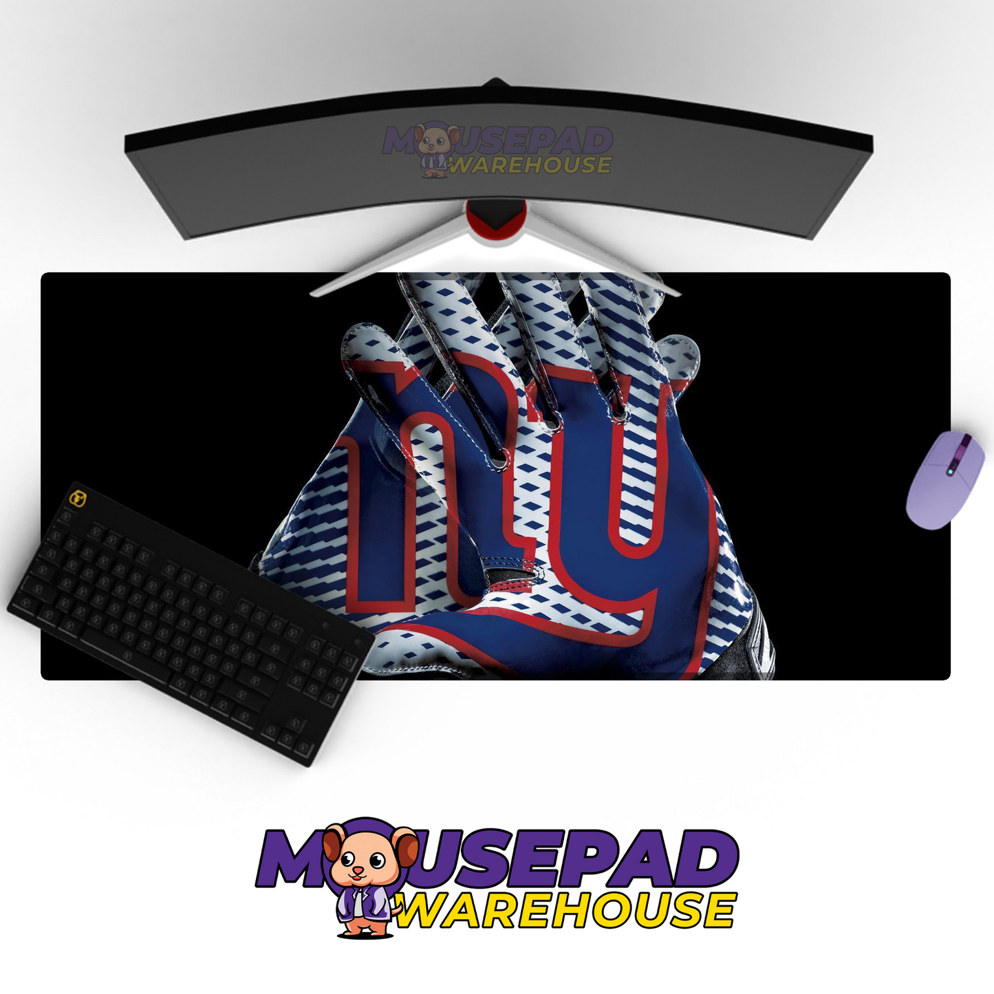 New York Giants V29 Mousepad Deskmat Mockup