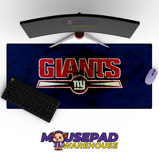 New York Giants V3 Mousepad Deskmat Mockup