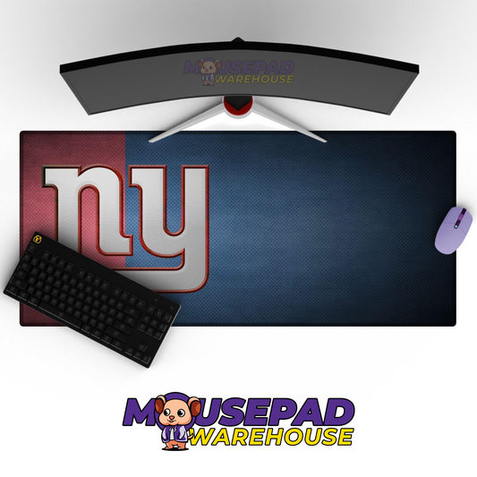 New York Giants V4 Mousepad Deskmat Mockup