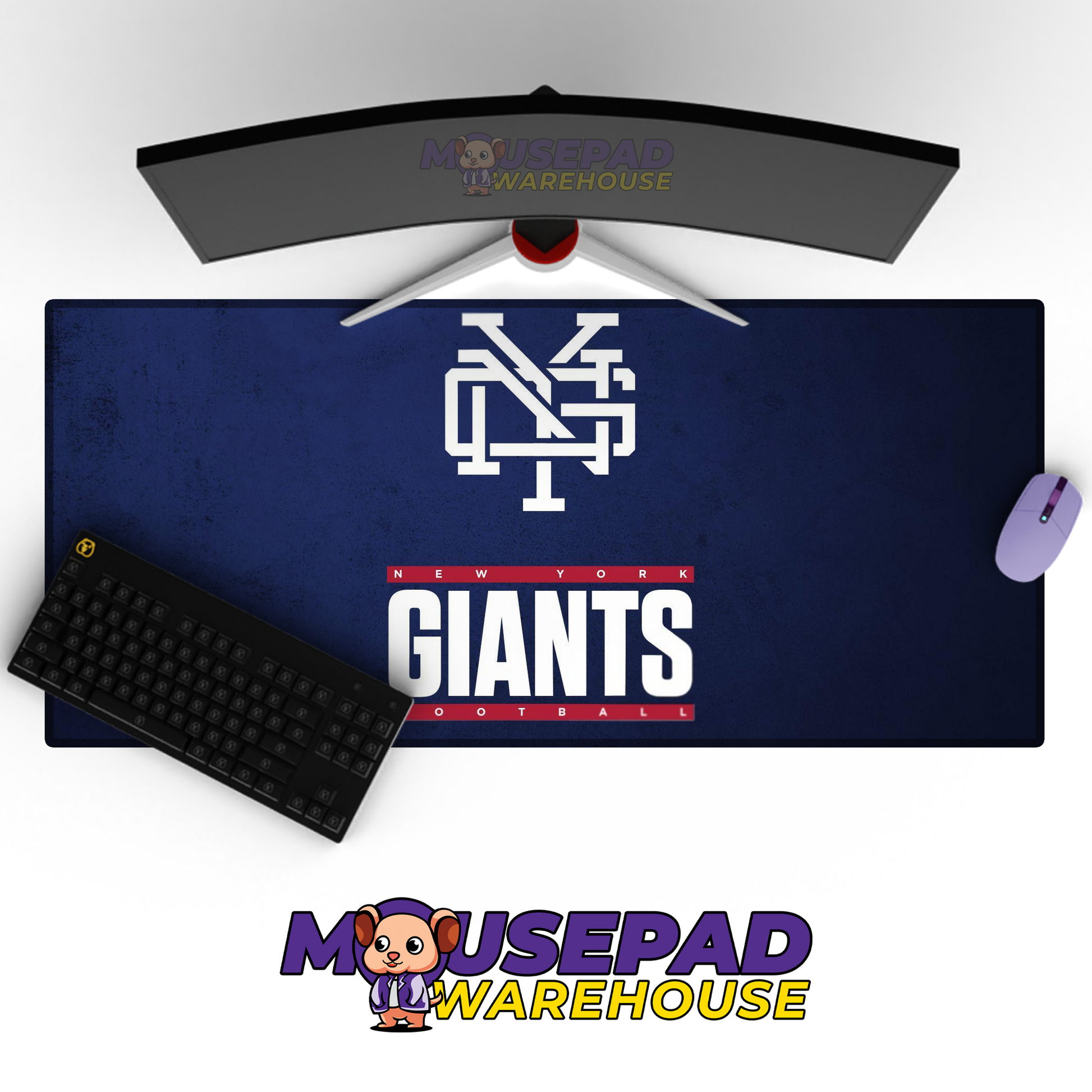 New York Giants V5 Mousepad Deskmat Mockup