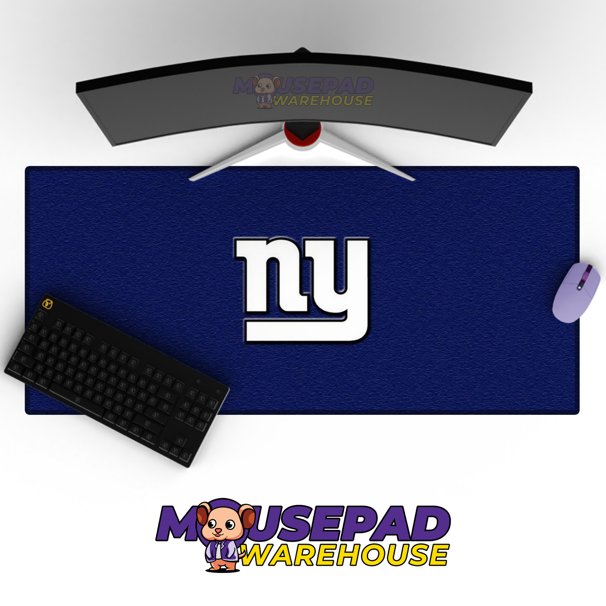 New York Giants V9 Mousepad Deskmat Mockup