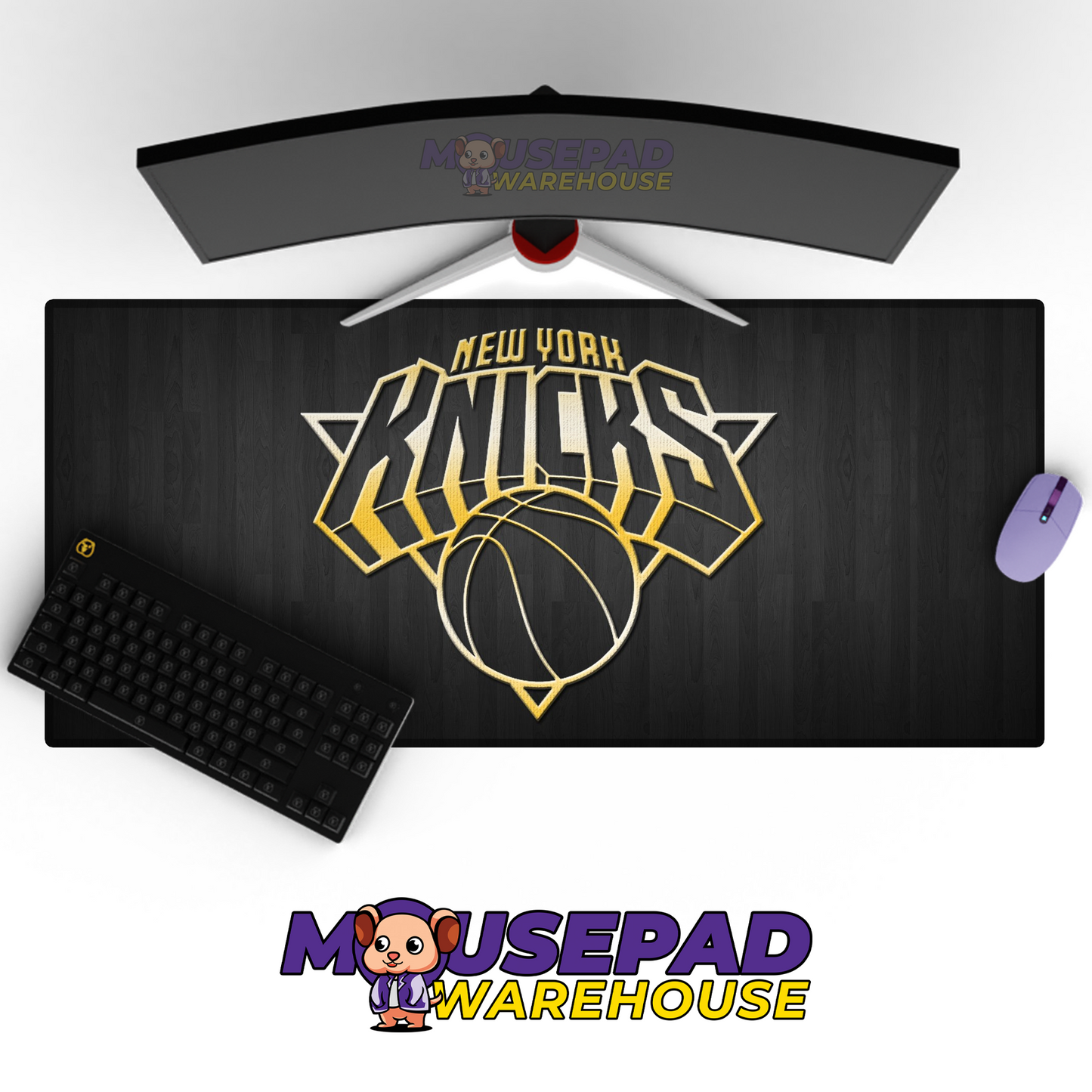 New York Knicks V1 Mousepad Mockup