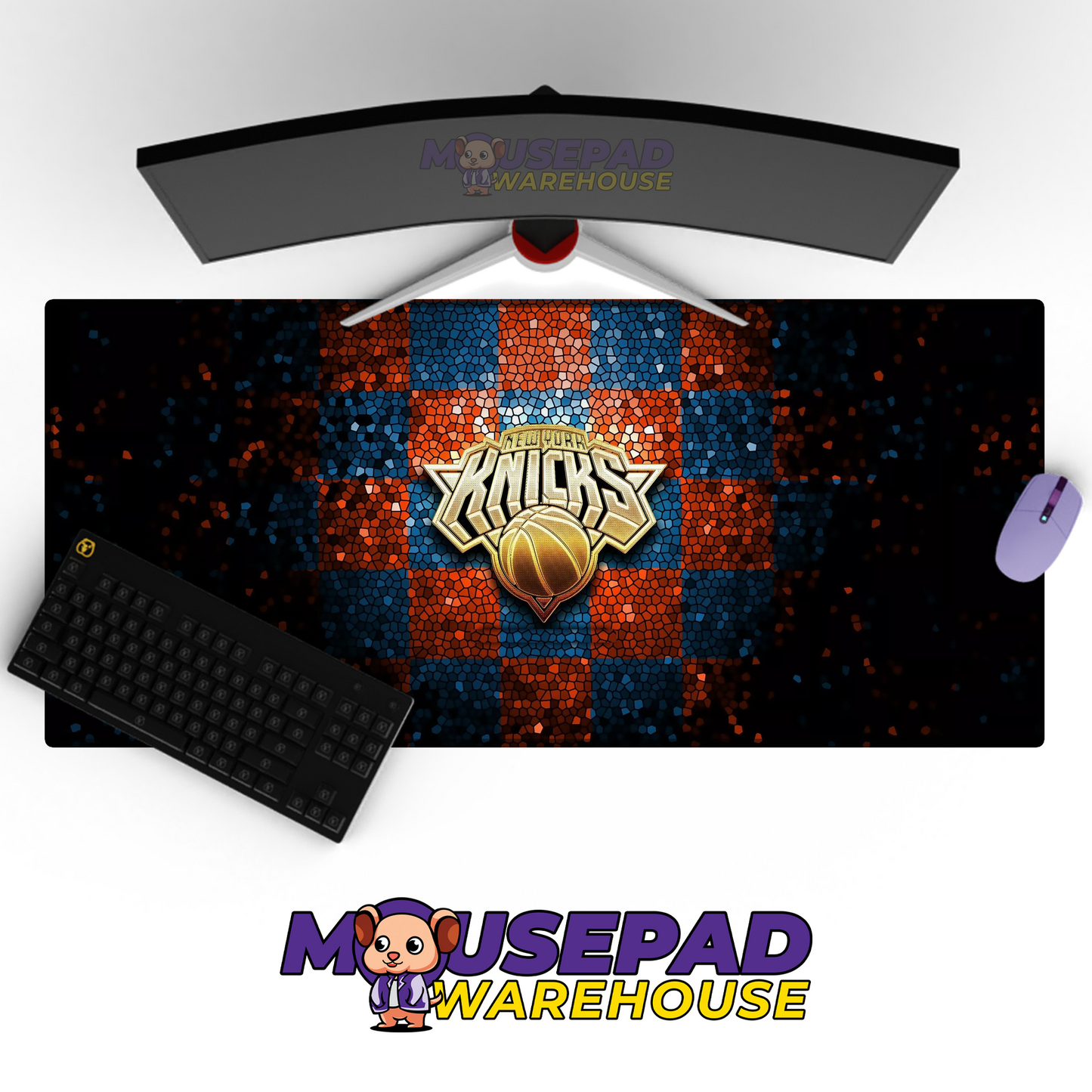 New York Knicks V2 Mousepad Mockup