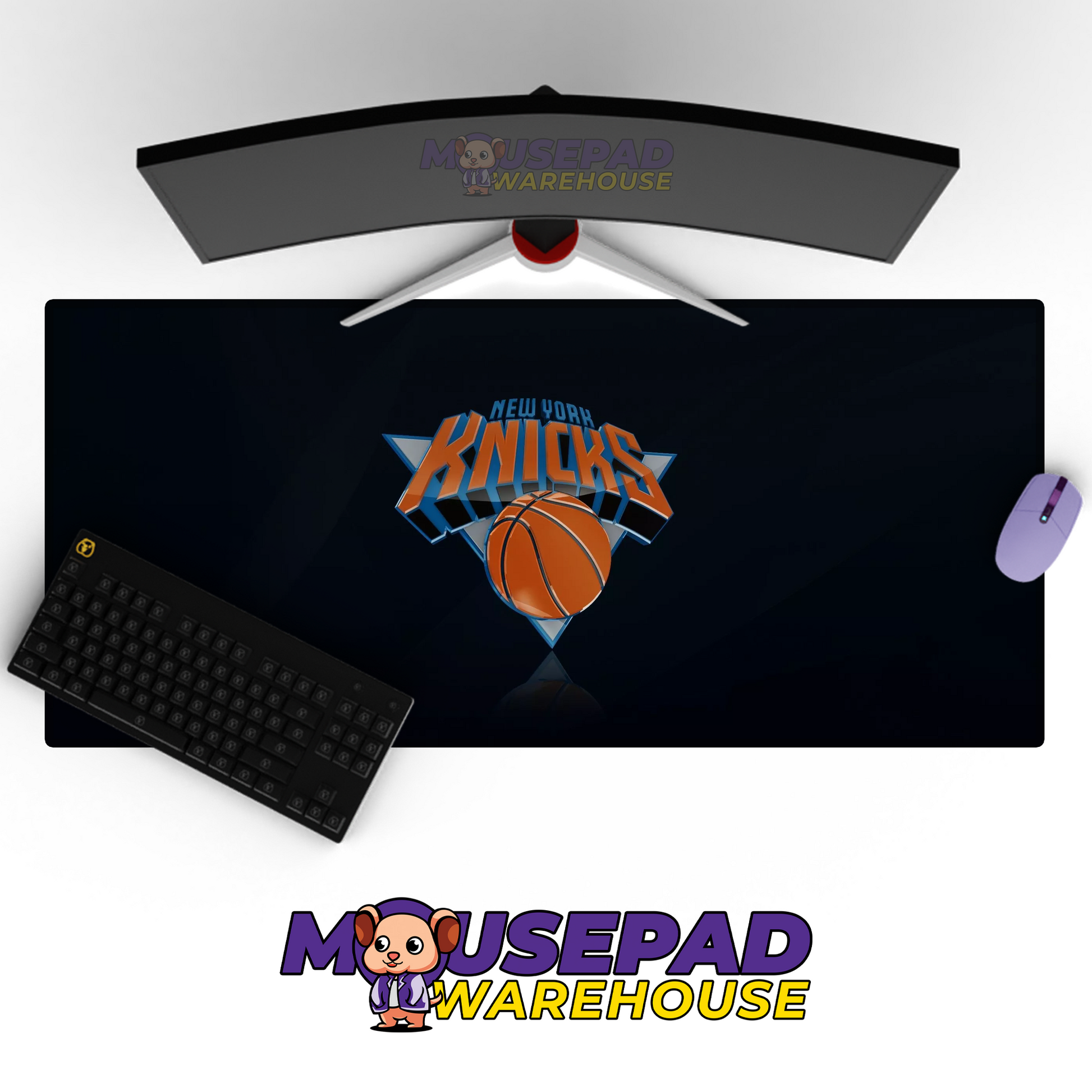 New York Knicks V3 Mousepad Mockup