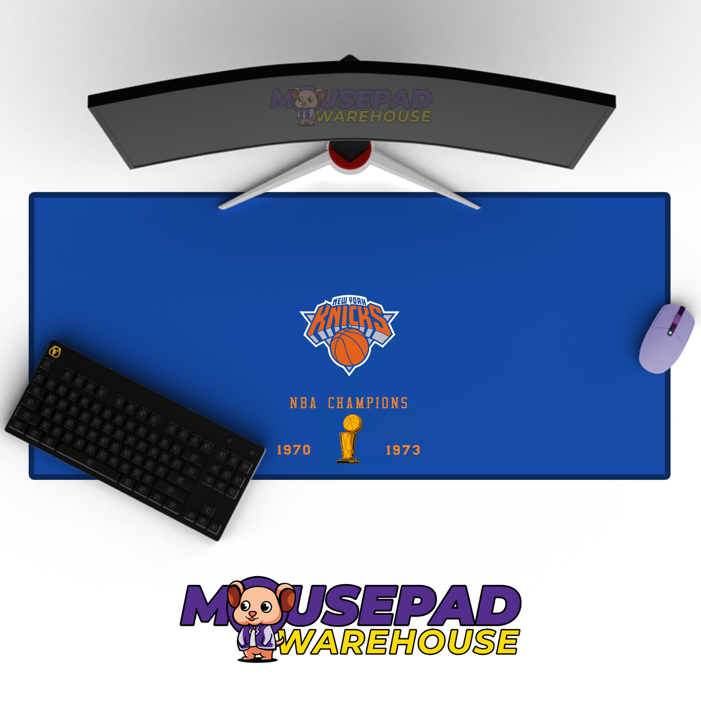 New York Knicks V4 Mousepad Mockup