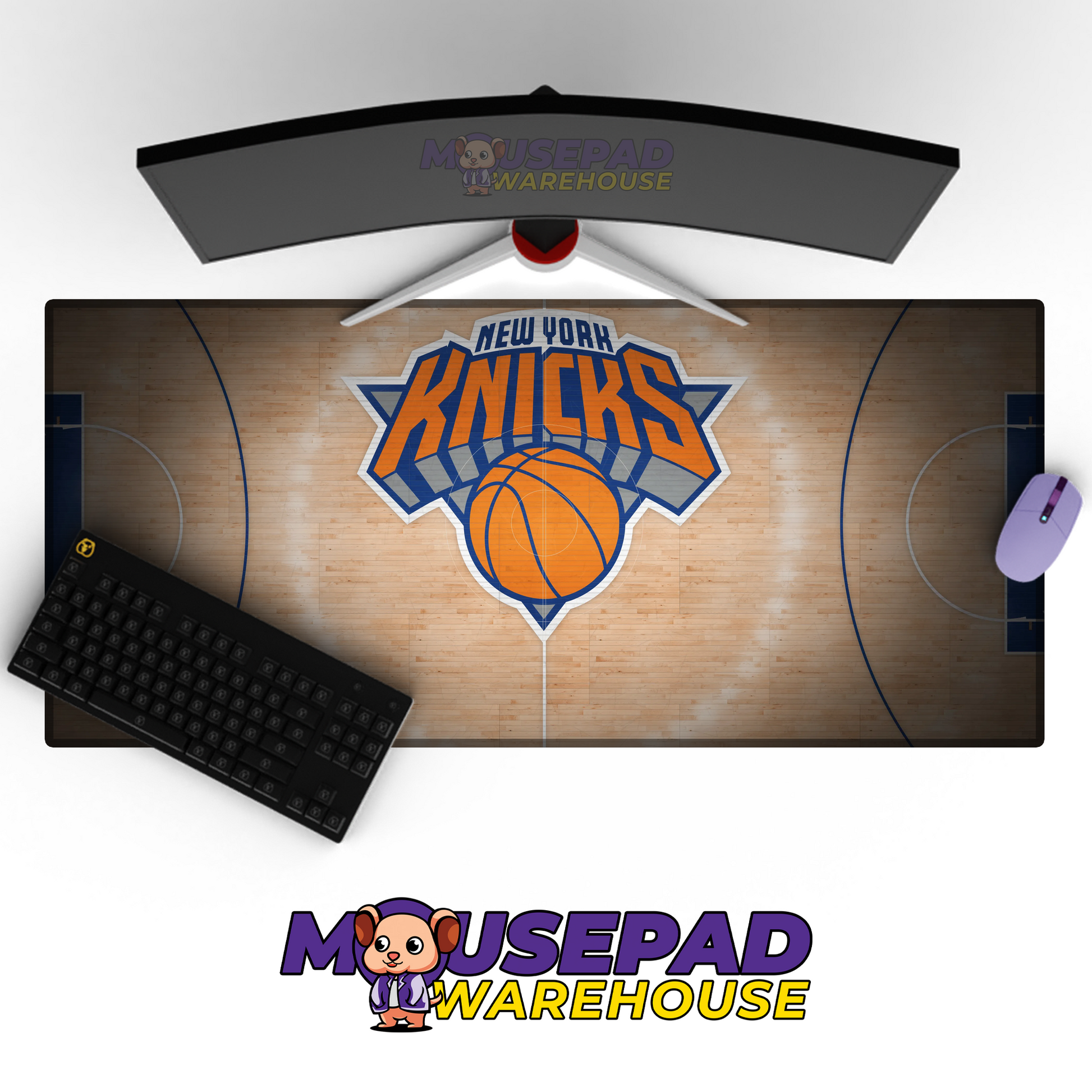 New York Knicks V6 Mousepad Mockup