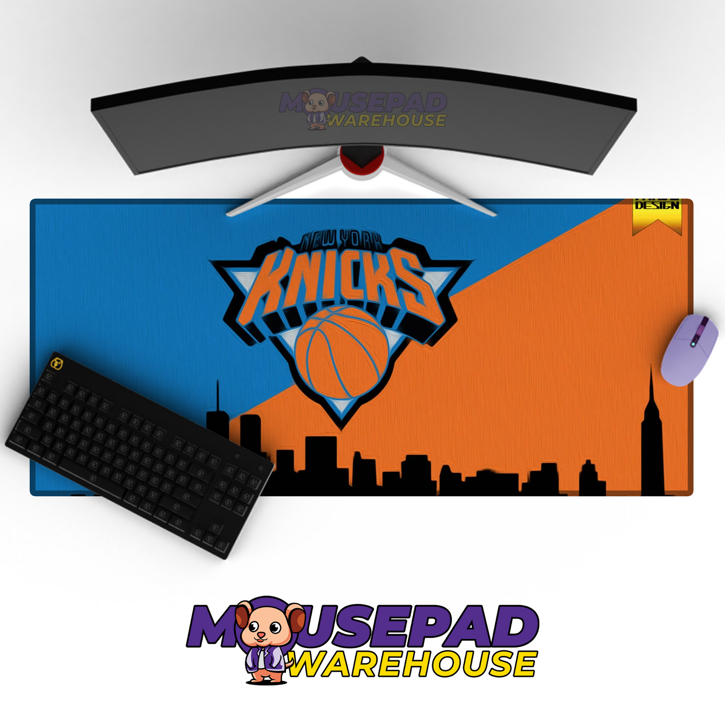 New York Knicks V7 Mousepad Mockup
