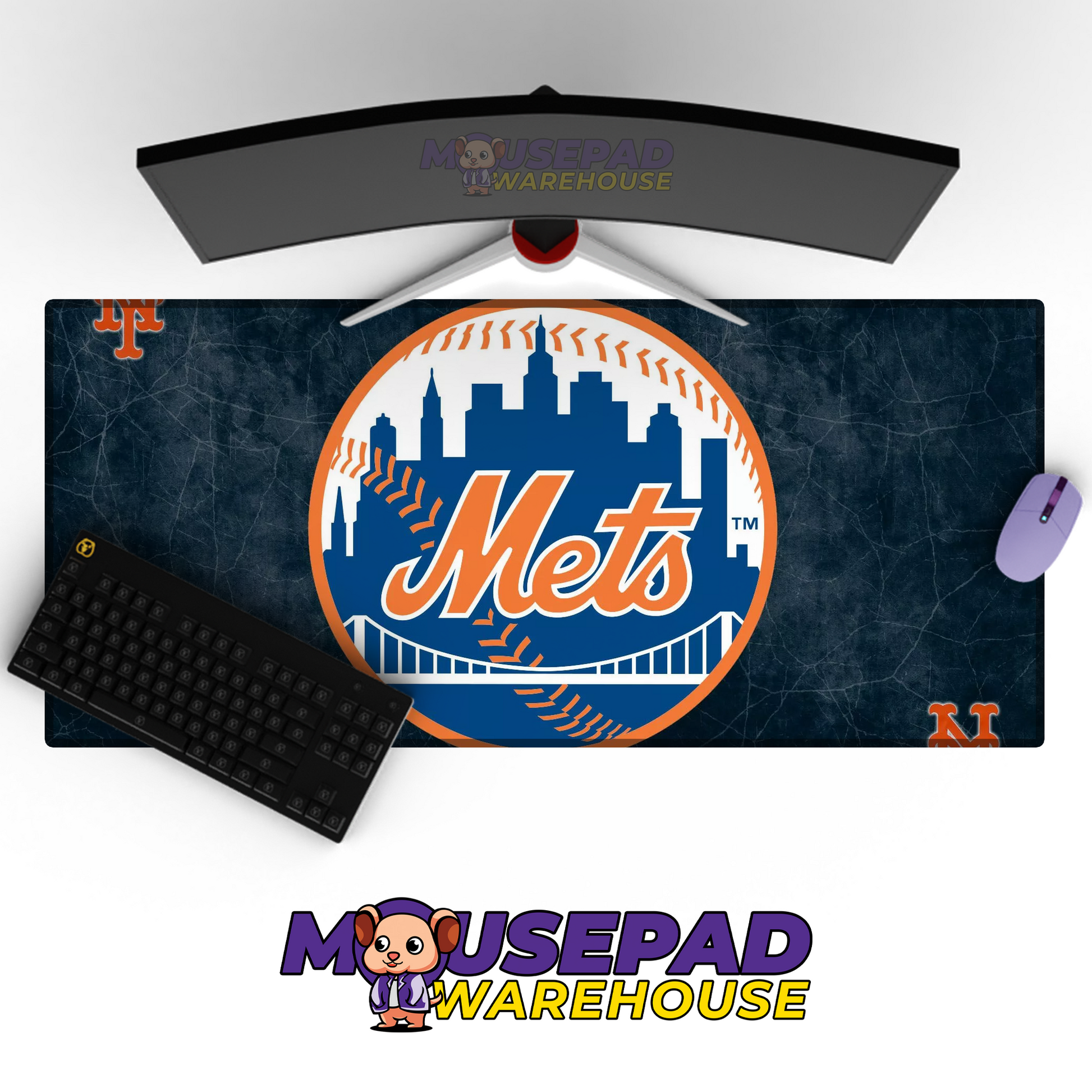 New York Mets V11 Mousepad Mockup