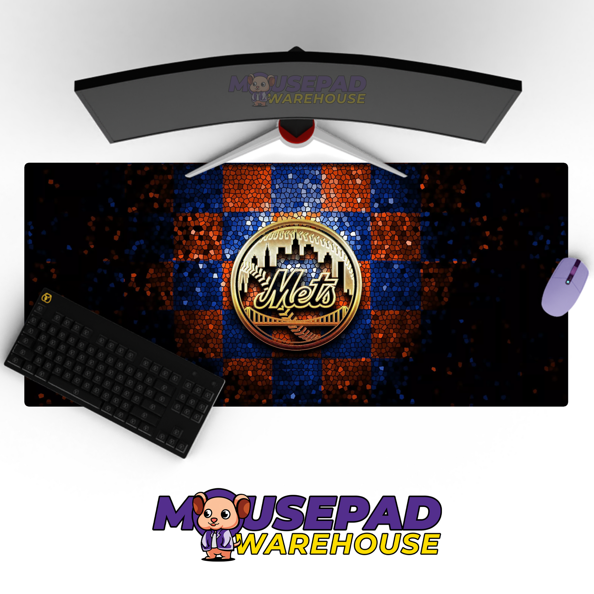 New York Mets V13 Mousepad Mockup