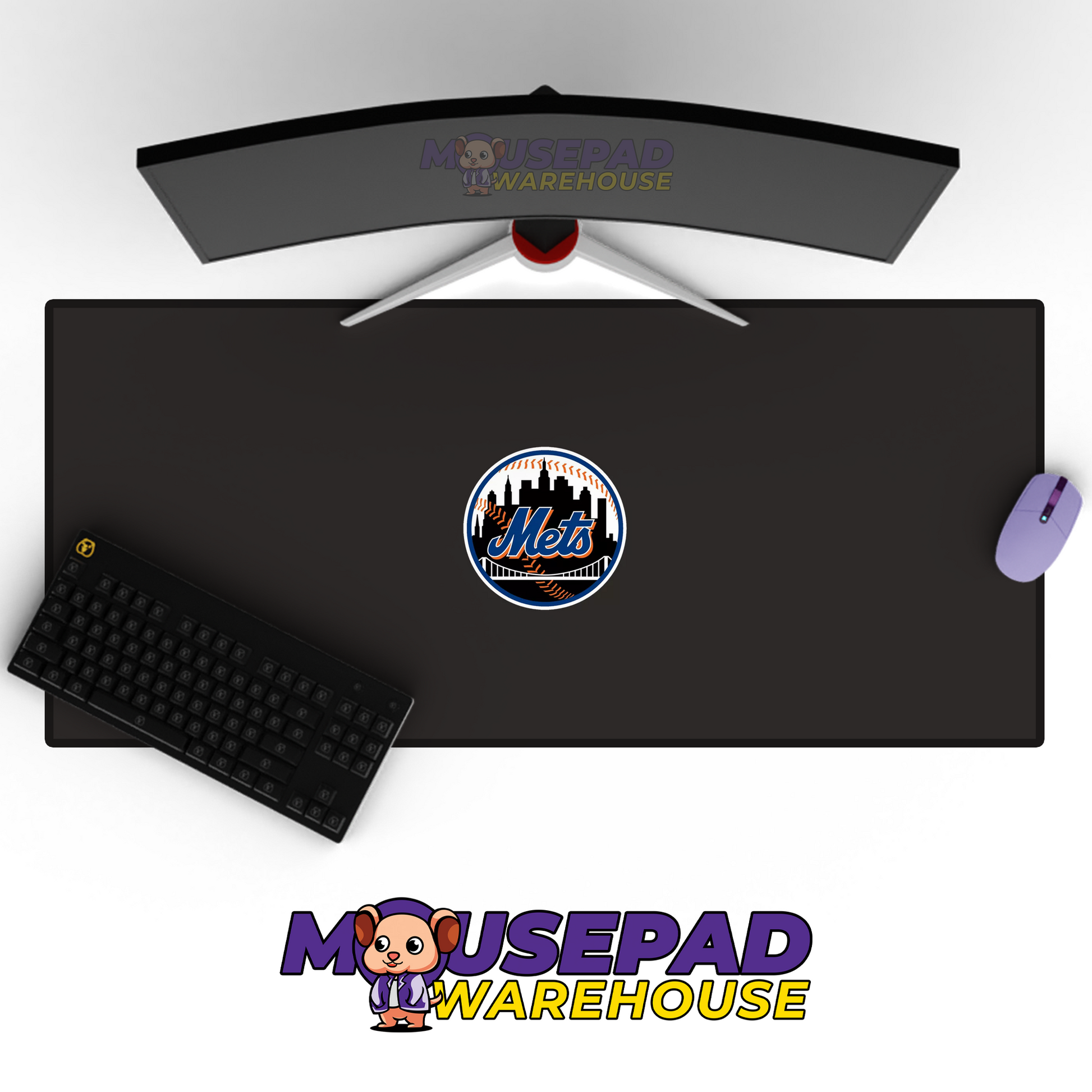 New York Mets V15 Mousepad Mockup