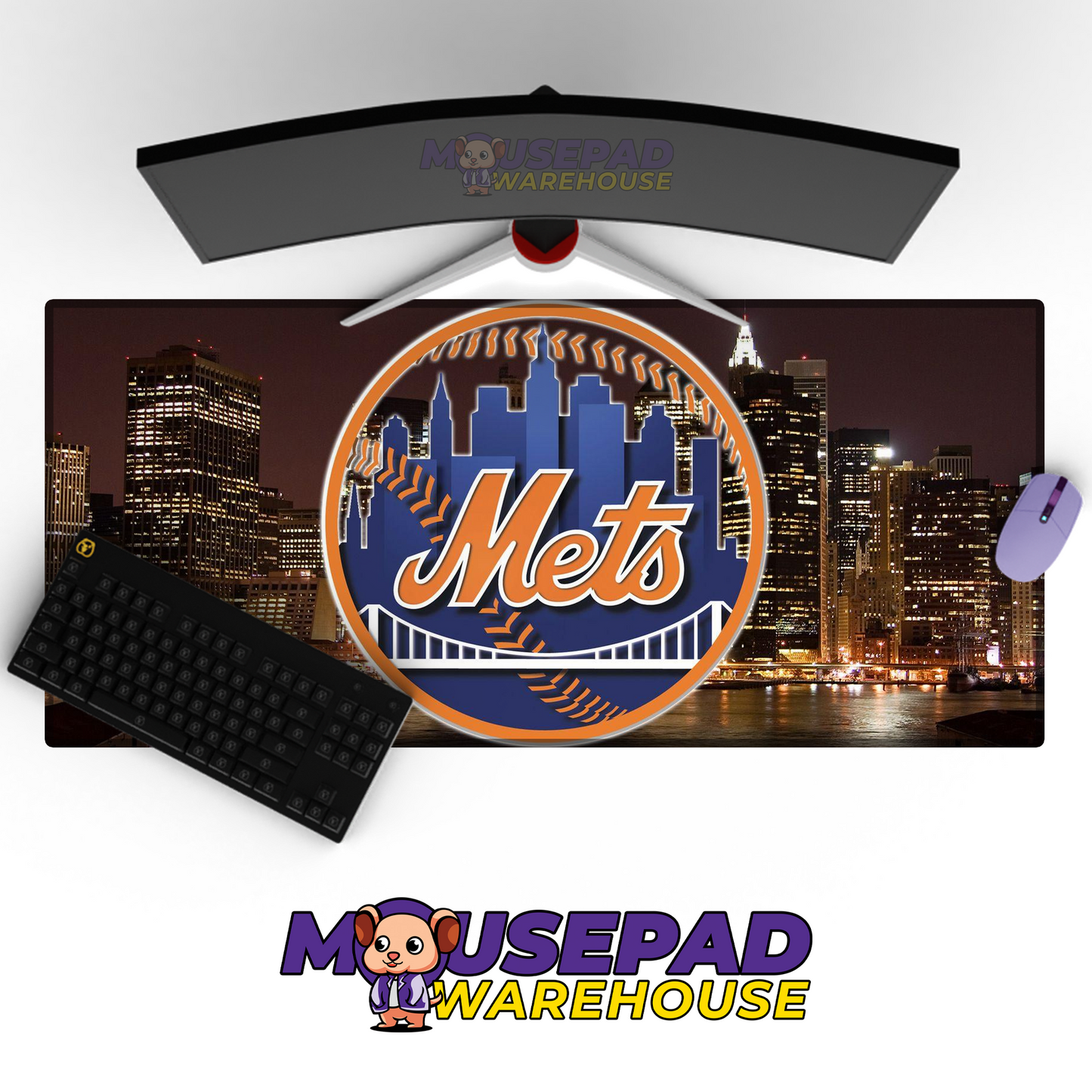 New York Mets V17 Mousepad Mockup