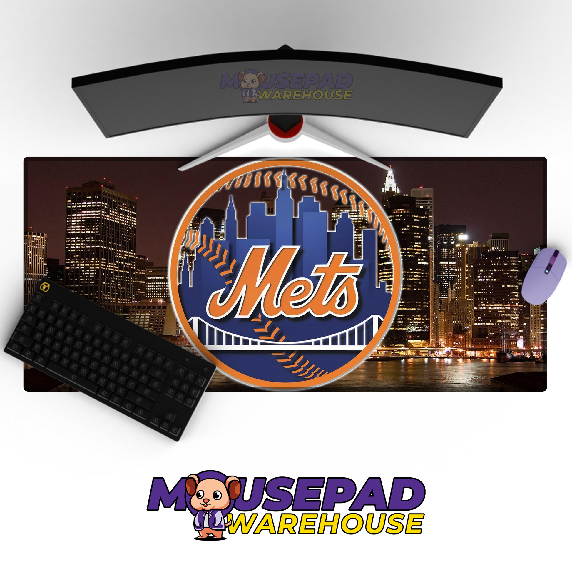 New York Mets V17 Mousepad Mockup