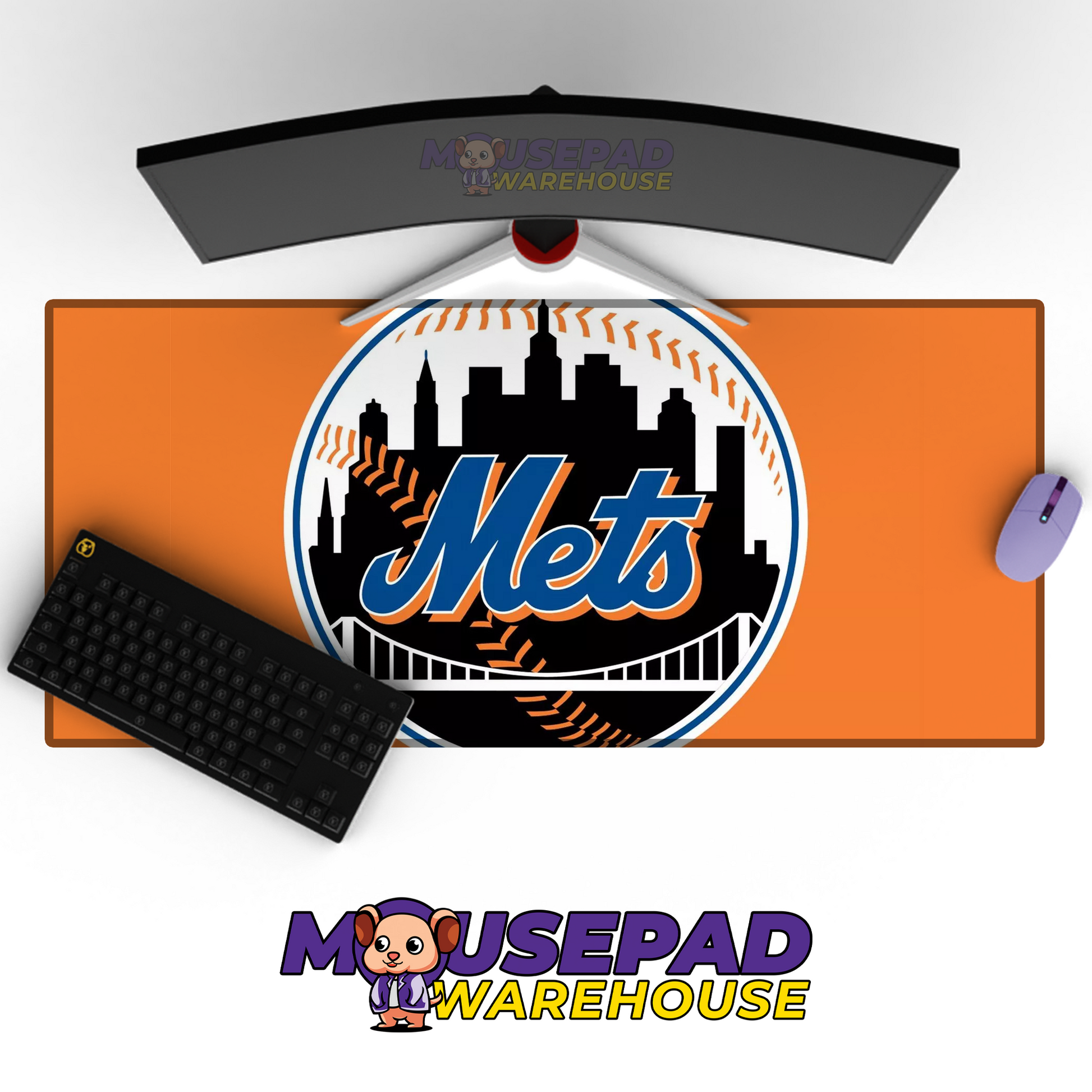 New York Mets V2 Mousepad Mockup