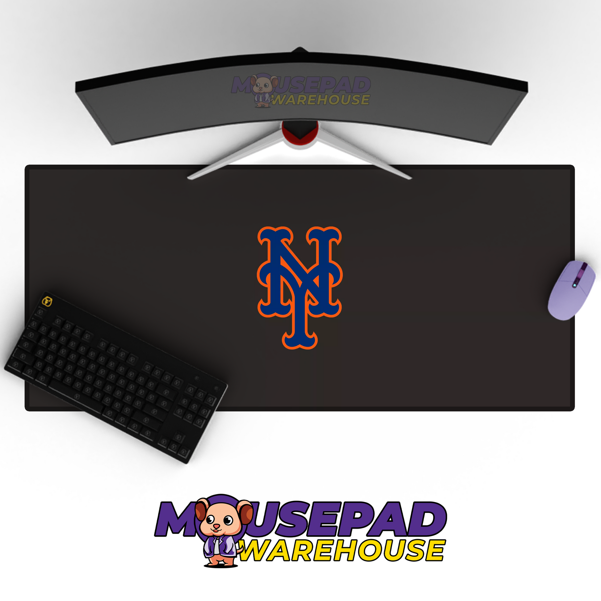New York Mets V7 Mousepad Mockup
