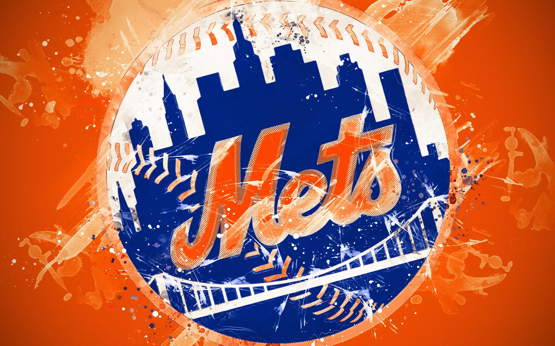 New York Mets V8 Mousepad