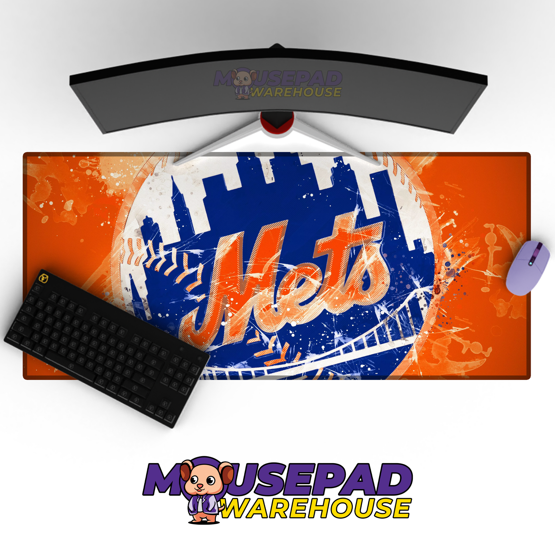 New York Mets V8 Mousepad Mockup