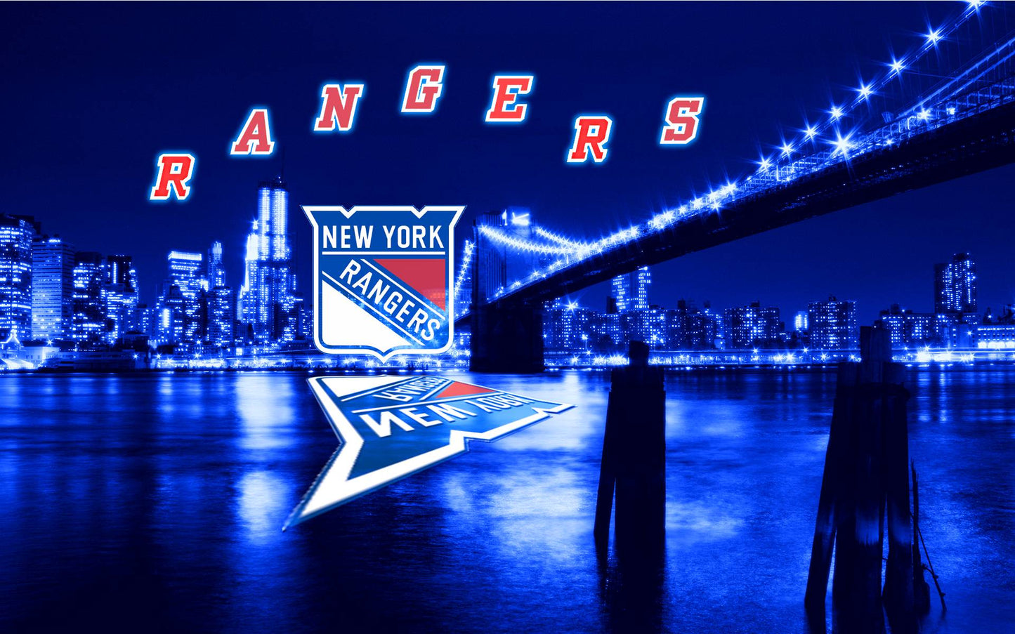 New York Rangers V14 Mousepad Deskmat