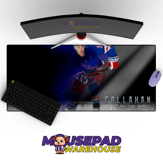 New York Rangers V17 Mousepad Deskmat Mockup
