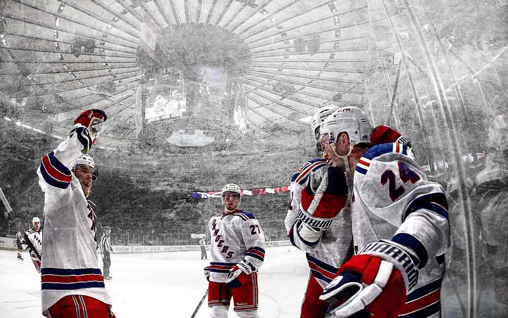 New York Rangers V21 Mousepad Deskmat