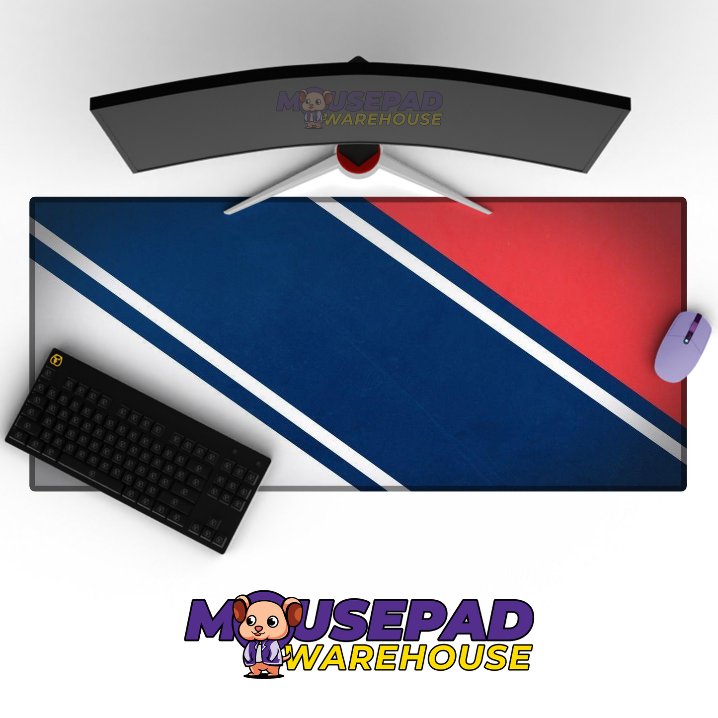 New York Rangers V6 Mousepad Deskmat Mockup