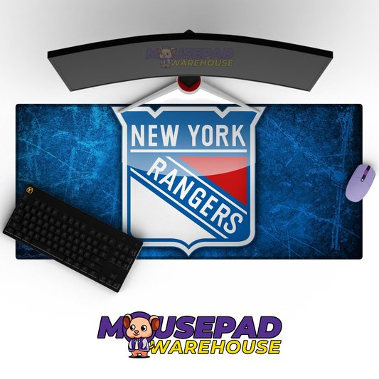 New York Rangers V8 Mousepad Deskmat Mockup
