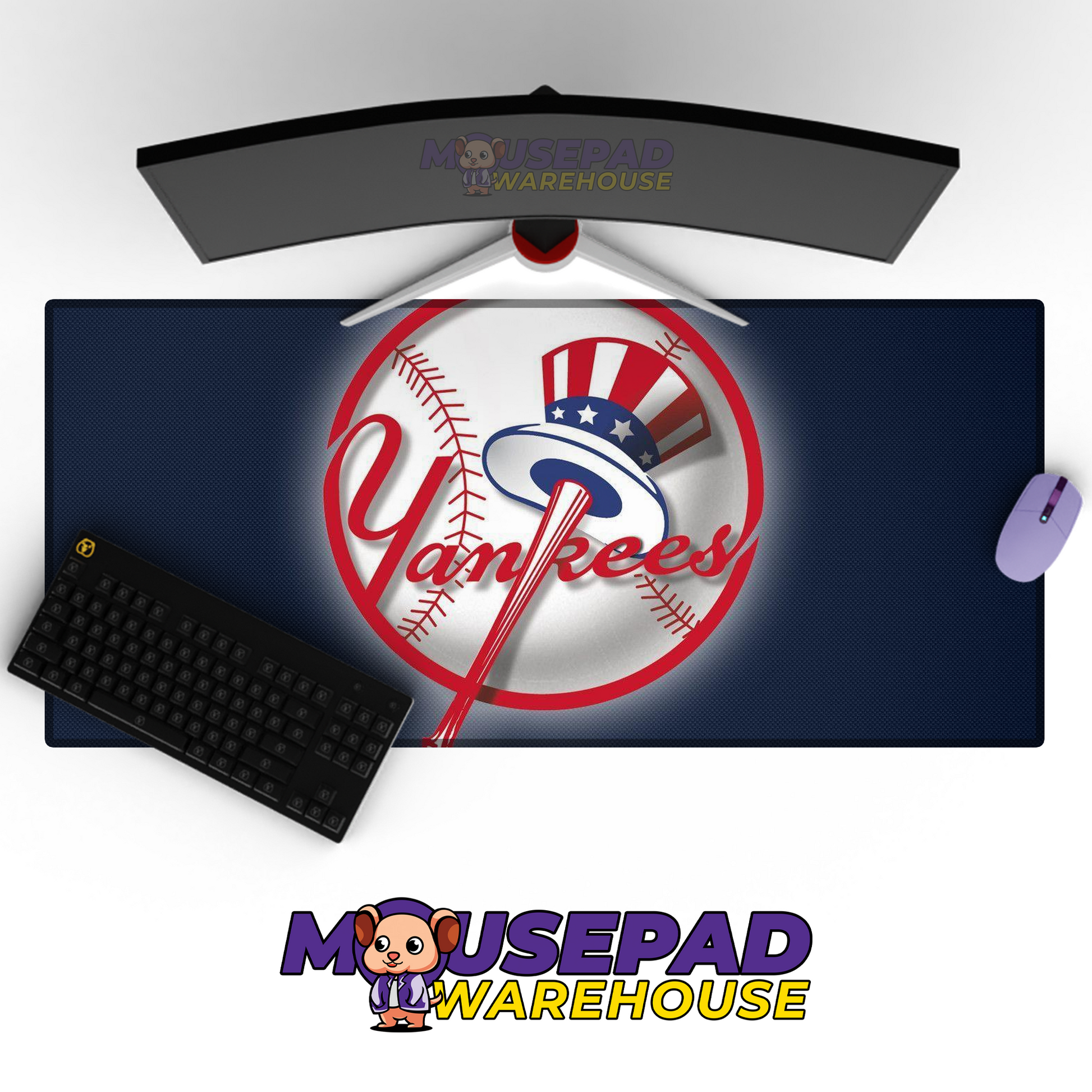 New York Yankees V14 Mousepad Mockup