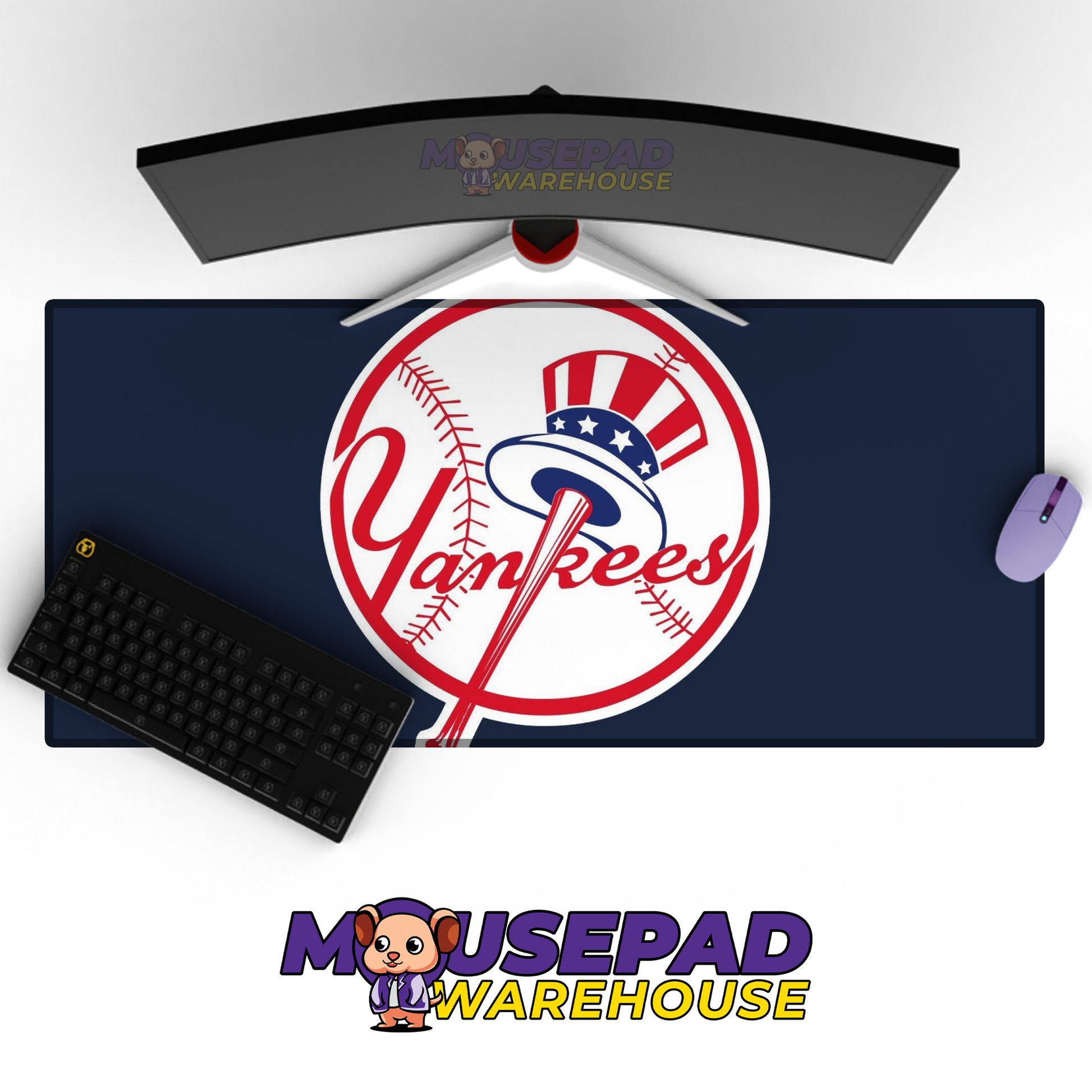 New York Yankees V6 Mousepad Mockup