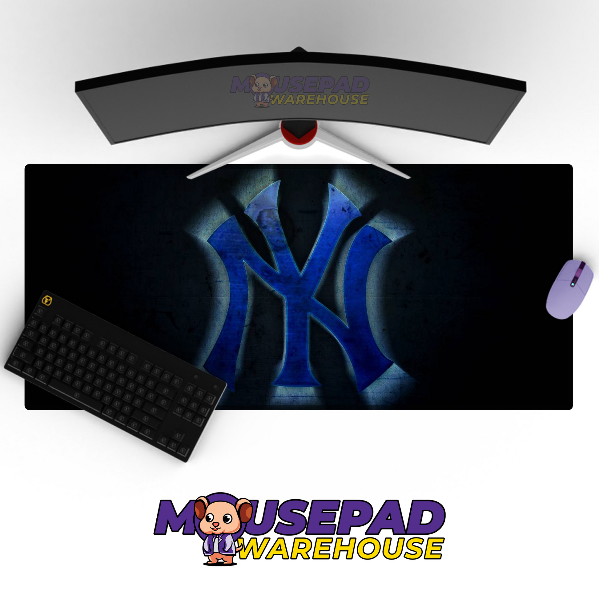 New York Yankees V7 Mousepad Mockup