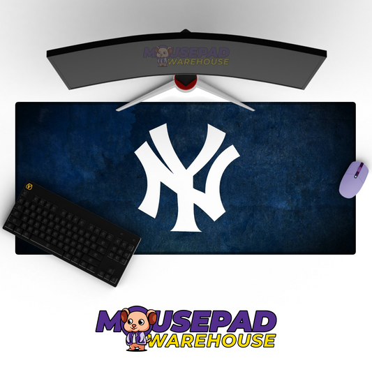New York Yankees V9 Mousepad Mockup